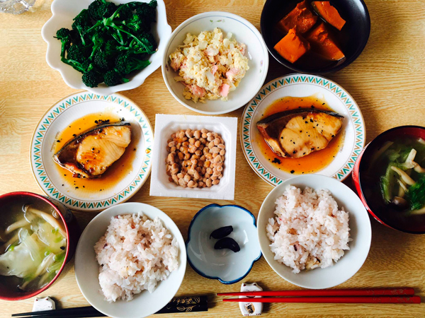 産後ダイエット 110日目の昼食