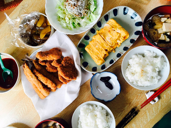 産後ダイエット124日目の昼食